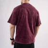 Maroon Acid Wash Oversize T-Shirt - Image 2