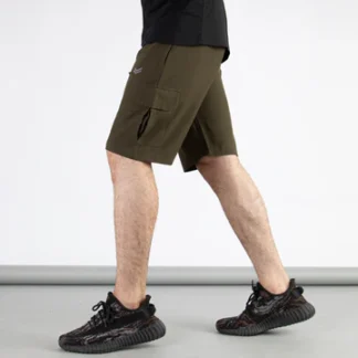 Olive Premium Micro Stretch Cargo Shorts